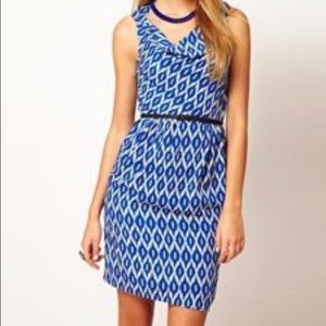 💙COSTA BLANCA COLLECTION💙BLUE IKAT DRESS💙